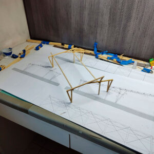 Projeto Arquitetônico e estrutural de Cobertura em Madeira - ASAS - 1