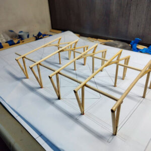 Projeto Arquitetônico e estrutural de Cobertura em Madeira - ASAS - 3